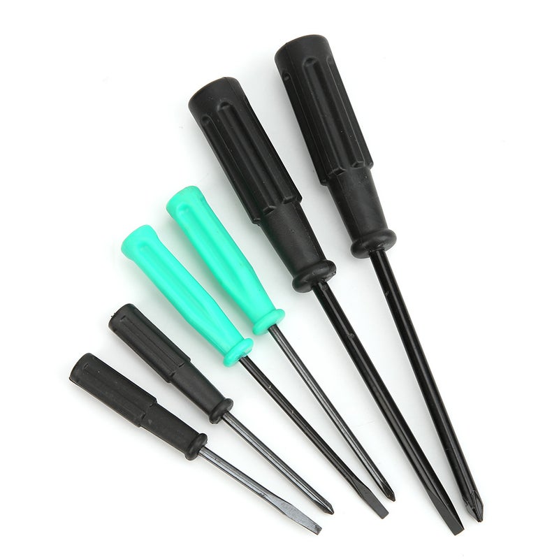 6 Pcs Screwdriver Kit Slotted Cross Heat Treated Repairing Screwdriver Tool for Sewing Machine - Image 3
