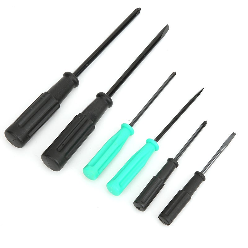 6 Pcs Screwdriver Kit Slotted Cross Heat Treated Repairing Screwdriver Tool for Sewing Machine - Image 4