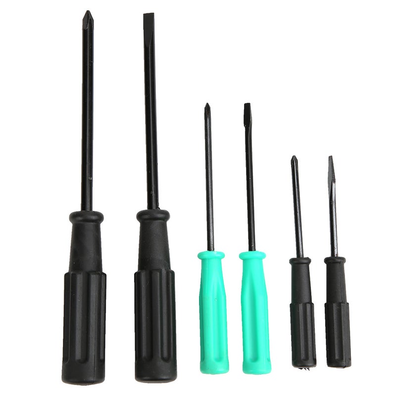6 Pcs Screwdriver Kit Slotted Cross Heat Treated Repairing Screwdriver Tool for Sewing Machine - Image 1
