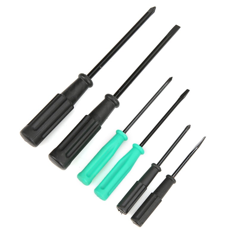 6 Pcs Screwdriver Kit Slotted Cross Heat Treated Repairing Screwdriver Tool for Sewing Machine - Image 2
