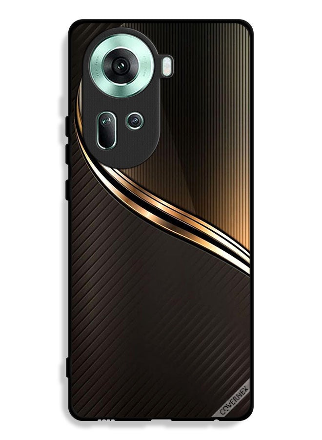 Covernex Oppo Reno11 5G Protective Case Cover Steel Pattern - Image 1