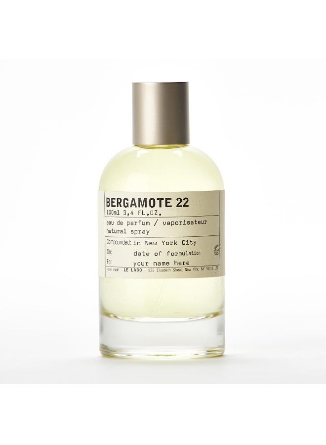 Le Labo Bergamote 22 Eau de Parfum 100ml Unisex - Image 1