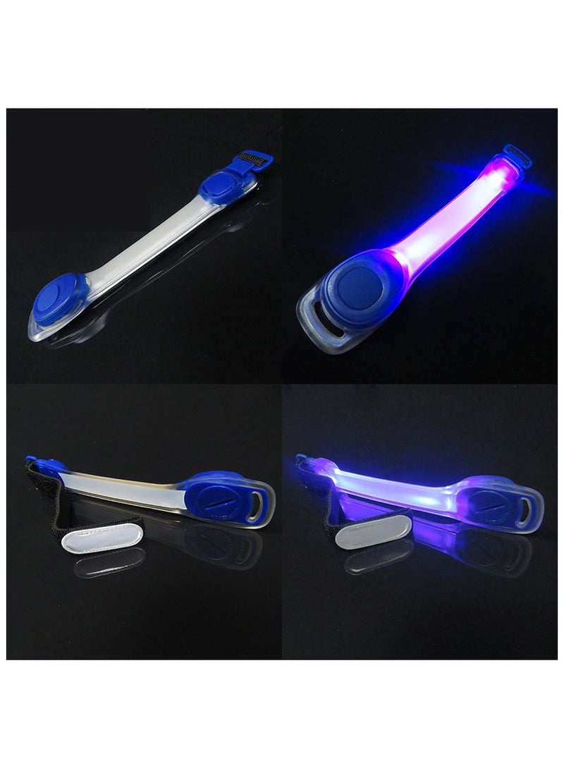 Generic Outdoor Sports Running Cycling Luminous Arm Strap Led Reflective, Safety Light Arm Strap Running Light, Suitable For Night Runners, Jogging, Walking Dogs Bracelet  - Image 2