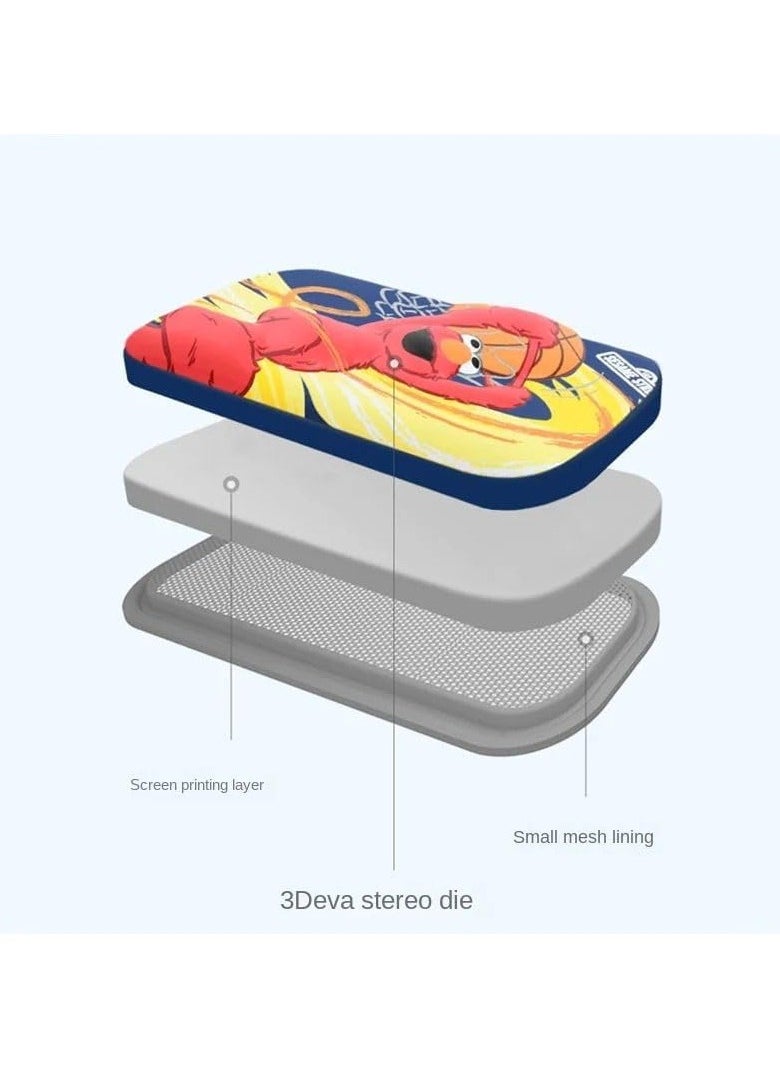 QSHOP - ® Cartoon Pencil Case - Hard and Durable Cute Cartoon Pencil Case with Inner Mesh Pocket Perfect Organization for Pens and School Supplies - Image 1
