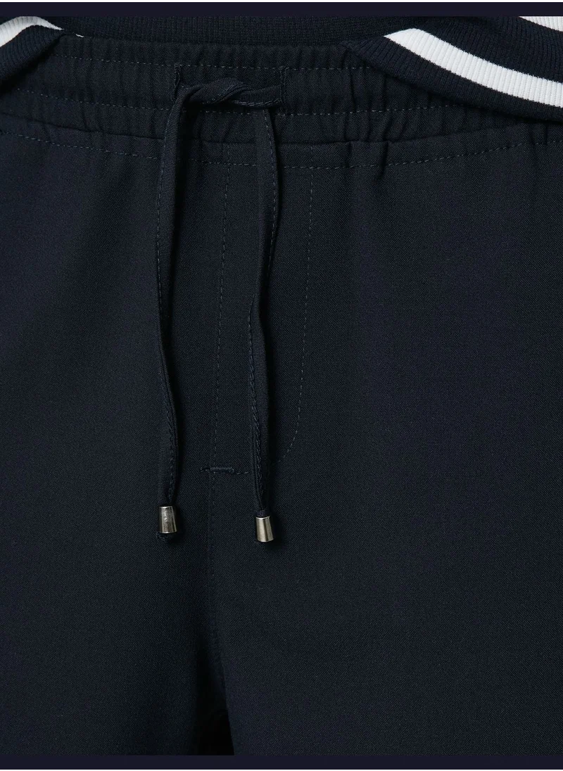كوتون Basic Shorts Drawstring Pocket Detailed
