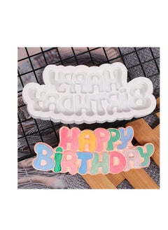 Y&D Silicone Mold for Chocolate Happy Birthday Mousse DIY Cake Letter and Number Candies Home Kitchen Baking Tool  - Image 2