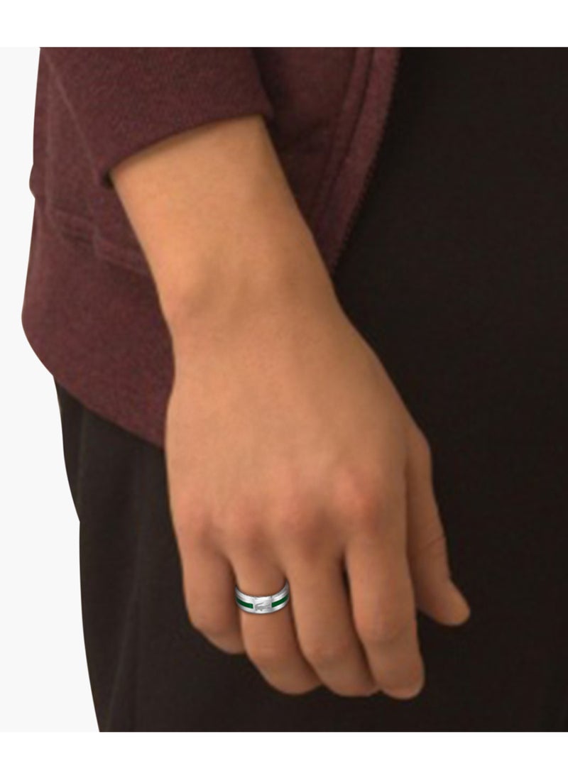 LACOSTE LACOSTE JEWELRY LACOSTE BASELINE MENS RING - 2040083J  - Image 2