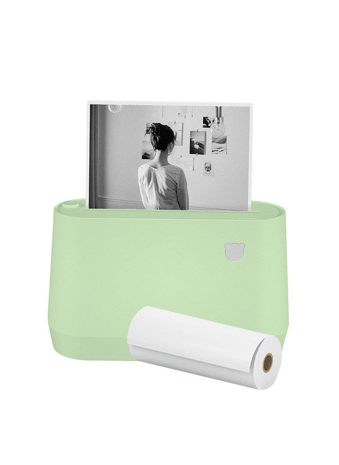 PeriPage - A9 Pro BT Portable Thermal Pocket Printer 304dpi Grayscale Mode Mini Photo Printer Receipt Label Maker Sticker 56mm/77mm Paper Width Compatible with Android iOS Smartphone Windows - Image 1