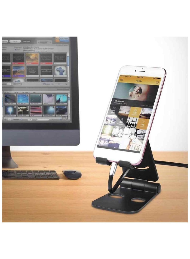 Bills Portable Phone Stand Desk Phone Holder, Stable Mobile Phone Stand Holder Compatible For All Phones. - Image 5