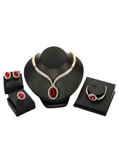 4-Piece 18 Karat Gold Jewellery Set