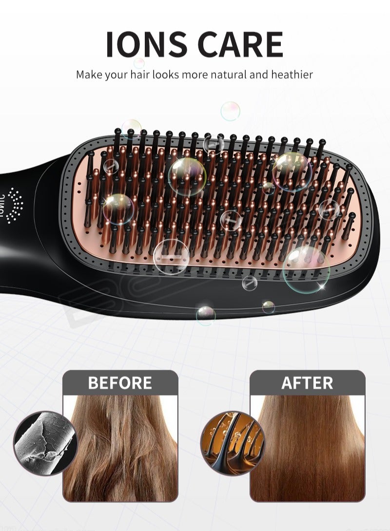 بيستيس  مجفف شعر احترافي 3 في 1 بقوة 1200 واط، سيراميك، 3 إعدادات للحرارة/سرعتين، مجفف شعر ومصفف شعر بخطوة واحدة - أسود - Image 4