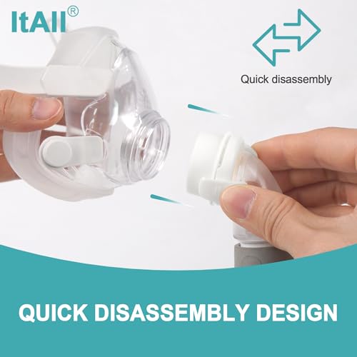 ItAll Replacement Swivel Elbow Connector for Airfit F20 F30, FSA HSA Eligible, One pack, ItAll Supplies - Image 2