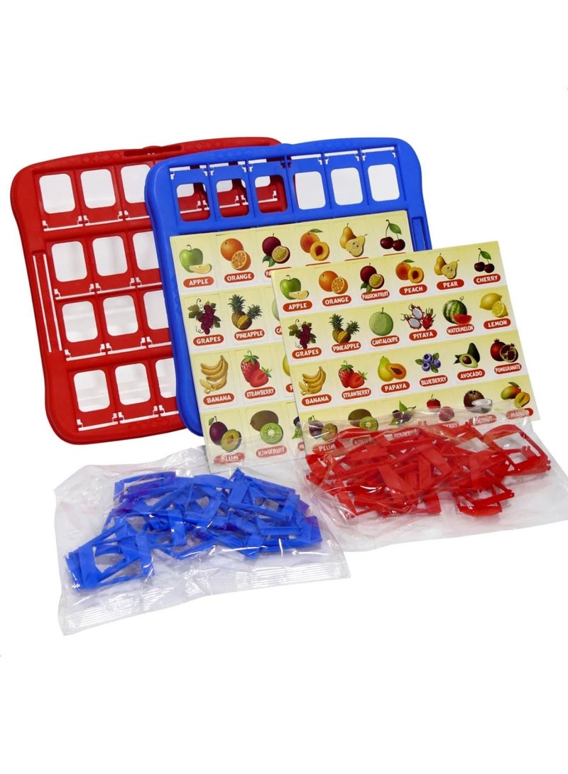 ريفا خمن من هو؟ - لعبة لوحية كلاسيكية للأطفال والكبار، ساعات من متعة الألغاز (الفواكه) - Image 2