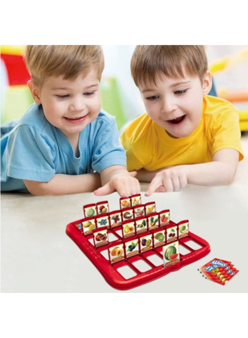 ريفا خمن من هو؟ - لعبة لوحية كلاسيكية للأطفال والكبار، ساعات من متعة الألغاز (الفواكه) - Image 3