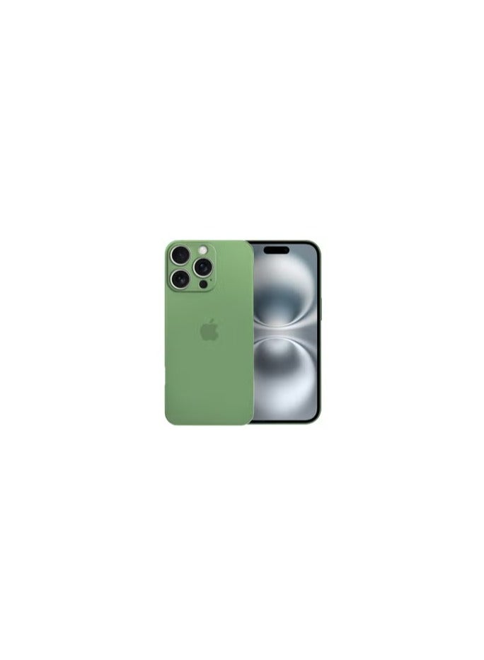 CATANES ( for iPhone 16 Pro Max ) 3 Pack,1 Case Cover and 2 Screen Protectors Air Skin Series Back Cover Sturdy Durable Thin Case Drop Protection Cover Clear - Image 1