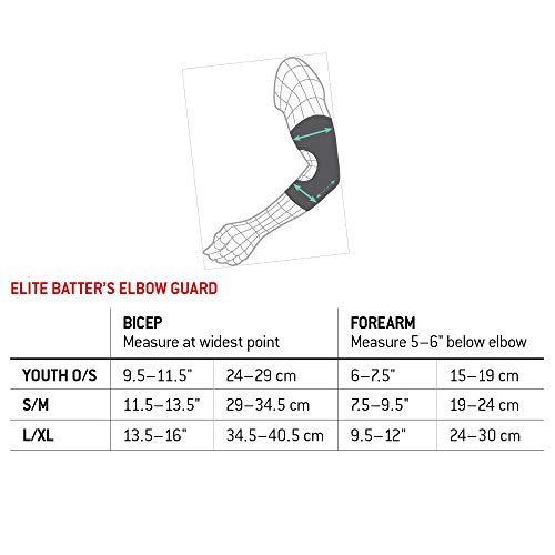 G-Form Elite Batter's Elbow Guard, Royal Blue, Adult L/XL - Image 3