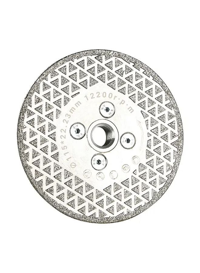 M10 100mm Double Sided Brazed Diamond Saw Blade For Marble Concrete Ceramic Tile Cutting - Image 1
