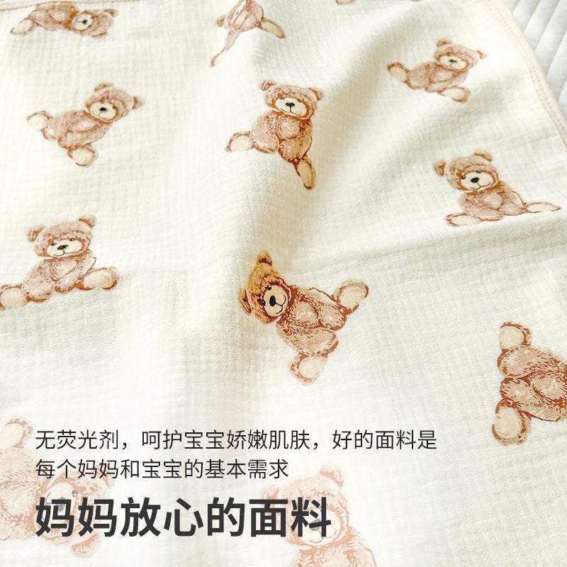 Diaphragm Pad Baby Waterproof Washable Wrinkled Cloth Cotton Breathable Baby Children Anti-Wetting Anti-Slip Adult Menstrual Pad - Image 4
