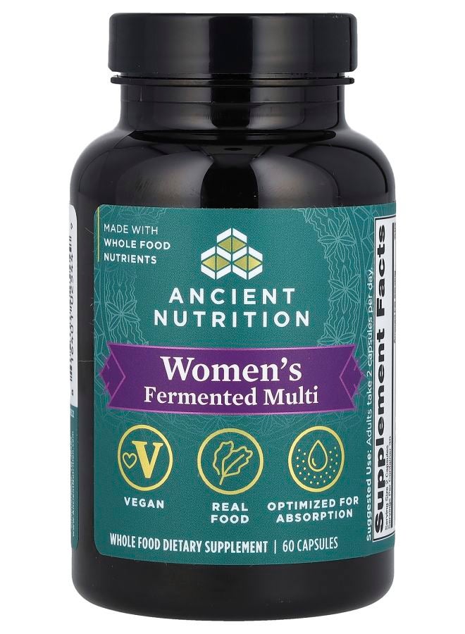 Ancient Nutrition Women's Fermented Multi 60 Capsules