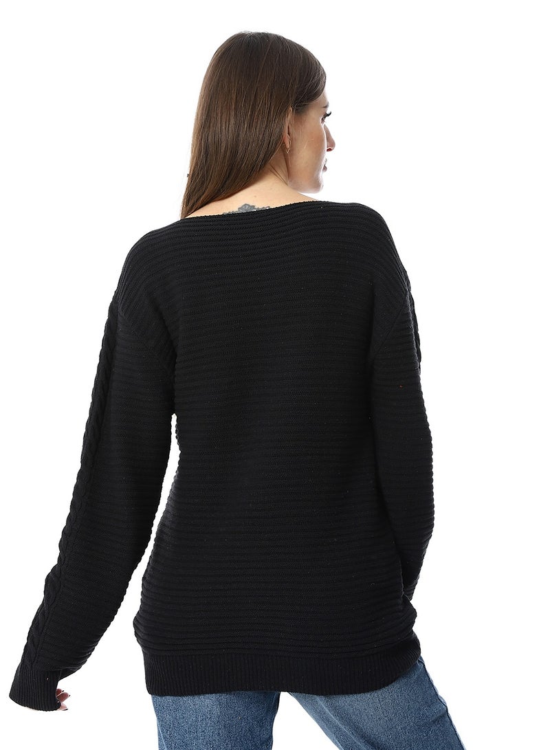 Caesar Women Wool Long Pullover With High Neck - Image 2