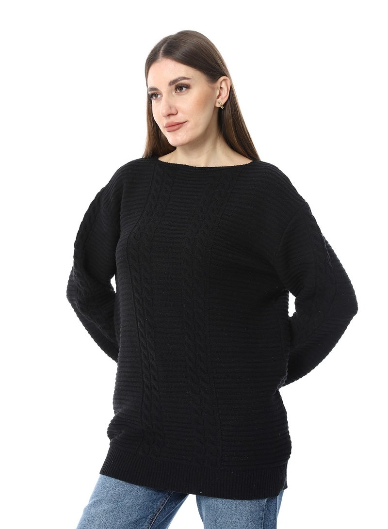 Caesar Women Wool Long Pullover With High Neck - Image 4