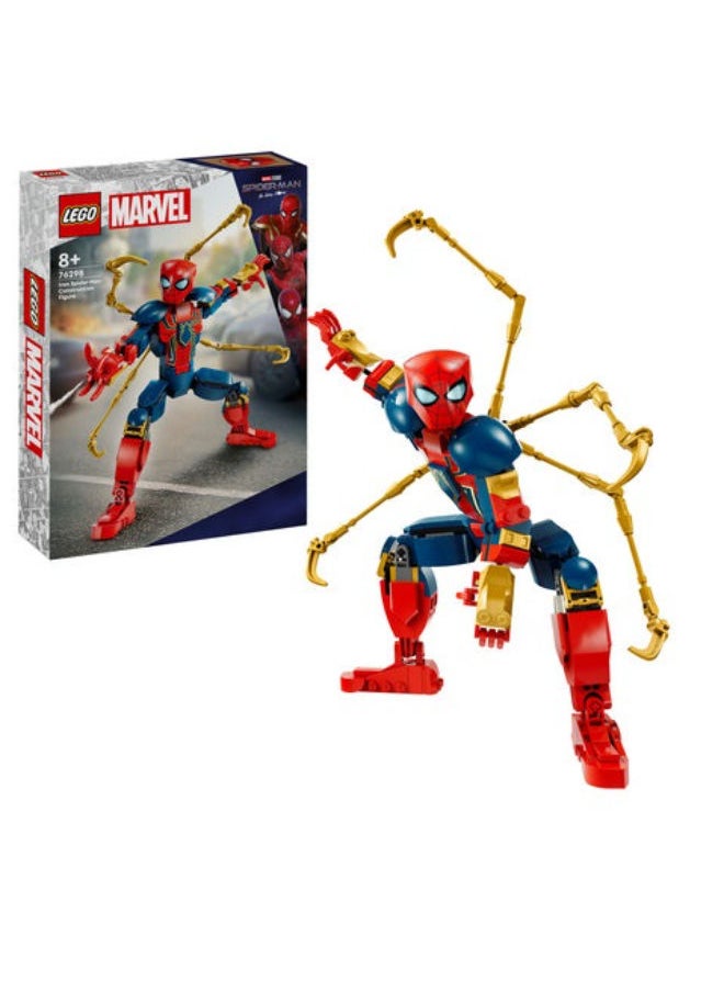 LEGO 76298 Iron Spider-Man Construction Figure Building Set  - Image 1