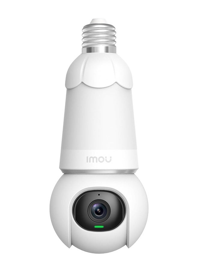 2K Bulb Camera 3MP , Full Color Night Vision, 2-Way Audio, Smart Tracking, AI Human & Vehicle Detection.Privacy Mode,Active Deterrence 