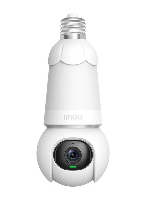 2K Bulb Camera 3MP , Full Color Night Vision, 2-Way Audio, Smart Tracking, AI Human & Vehicle Detection.Privacy Mode,Active Deterrence