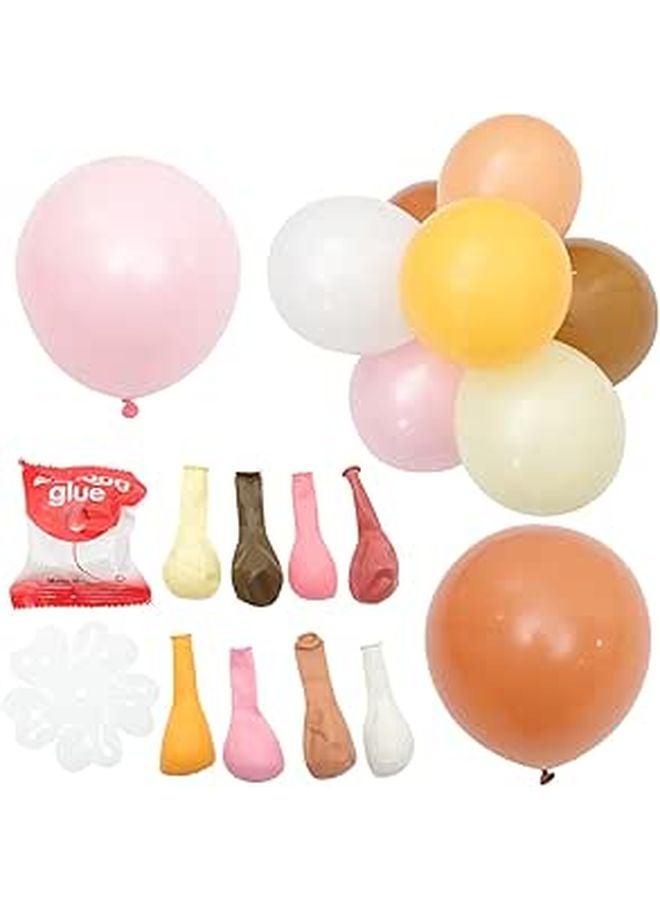Daisy Flower Balloons 9pcs Set Mixed Color for Birthday Wedding Party Decorations - Image 1