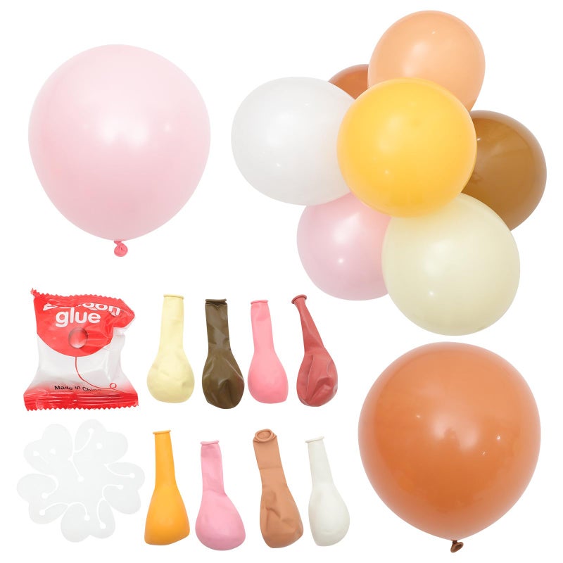 Daisy Flower Balloons 9pcs Set Mixed Color for Birthday Wedding Party Decorations - Image 2