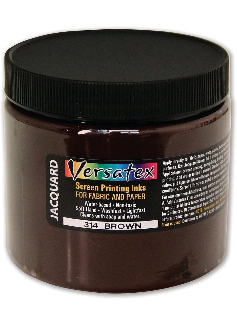 Jacquard Jacquard 16 oz Brown Versatex Screen Printing Inks 