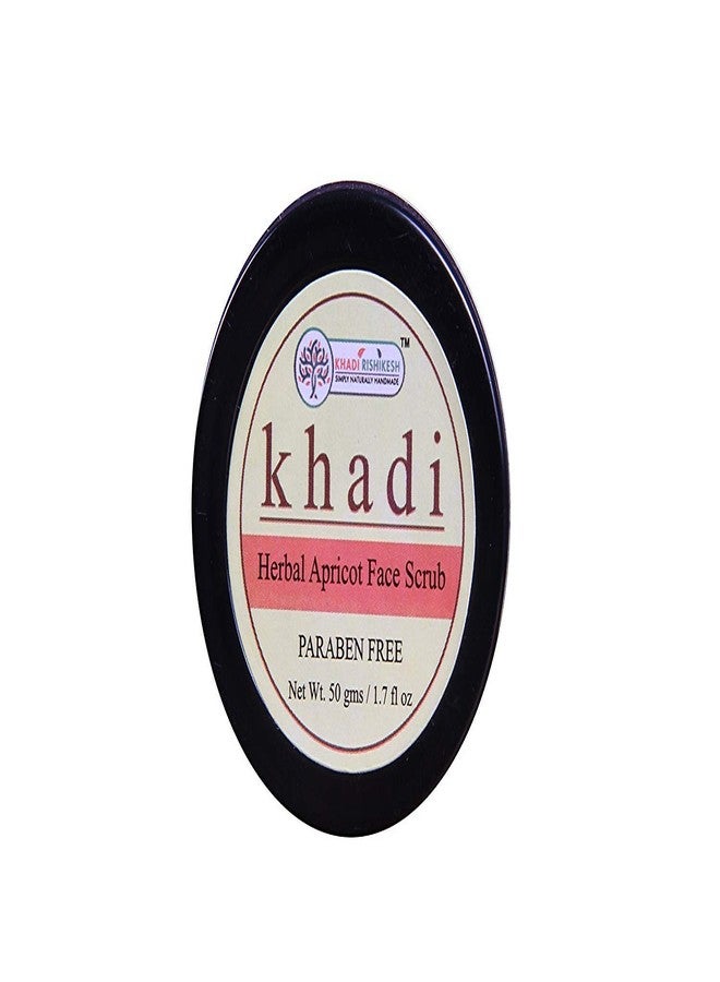 KHADI RISHIKESH Herbal Apricot Face Scrub - 50g Pack - Image 2