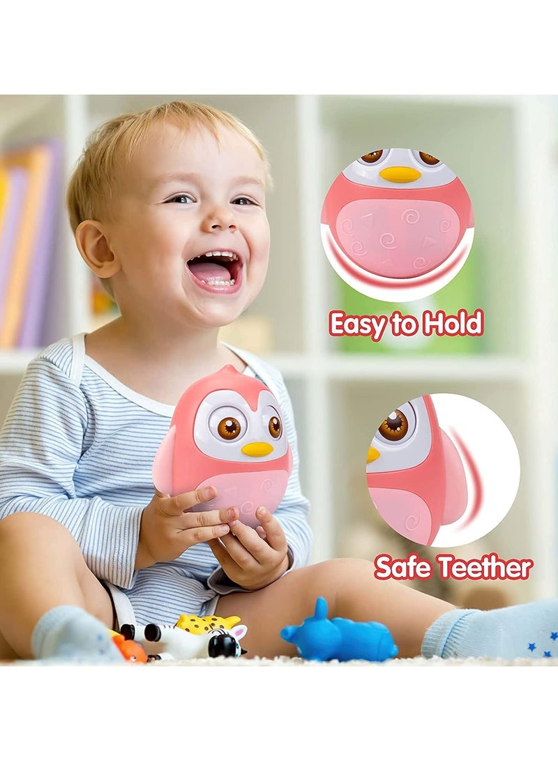 بلومنغ تايم البطريق المتذبذب الرائع: لعبة ممتعة لوقت البطن للأطفال من عمر 6 إلى 12 شهرًا - Image 5