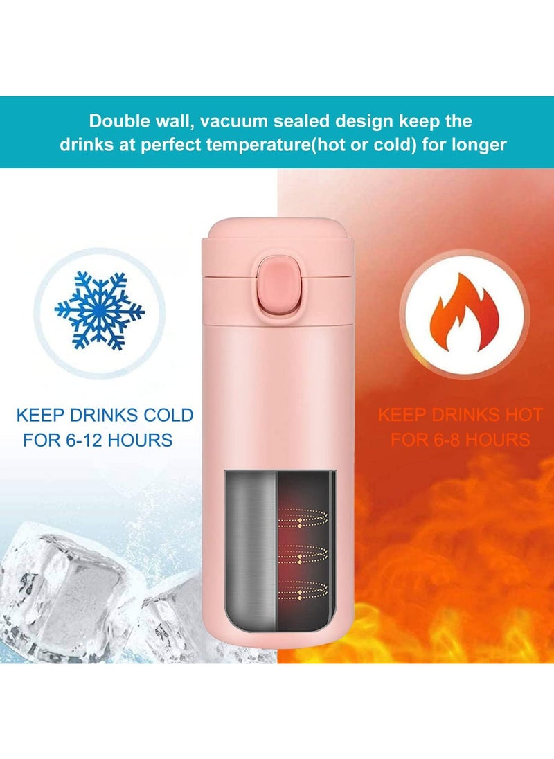 Generic - Kettle Stainless Steel Vacuum Flask Double Metal Bounce Thermos Coffee Milk Tea Travel Gift Insulation Pot Thermal Flask - Image 1