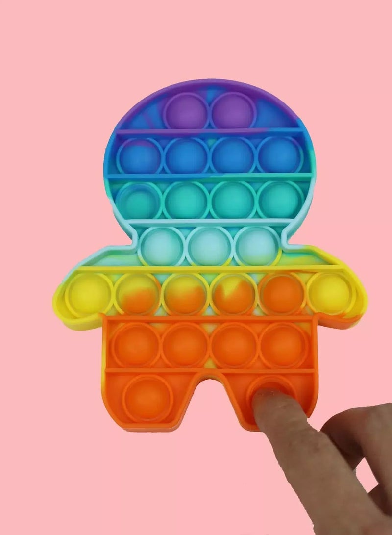 Generic Figure Shaped Push Pop Bubble  - Image 3