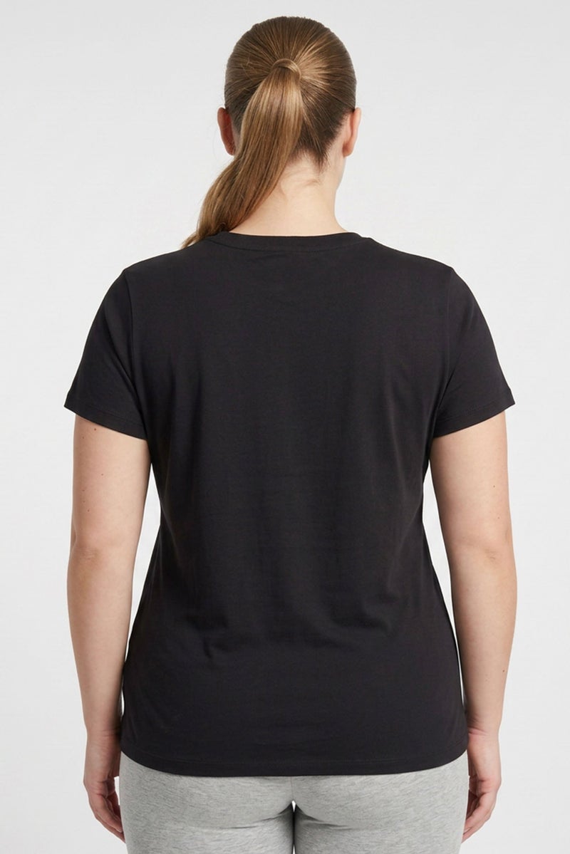 PUMA Women Sportswear Fit Short Sleeve Outdoor T-Shirt, Black - Image 4