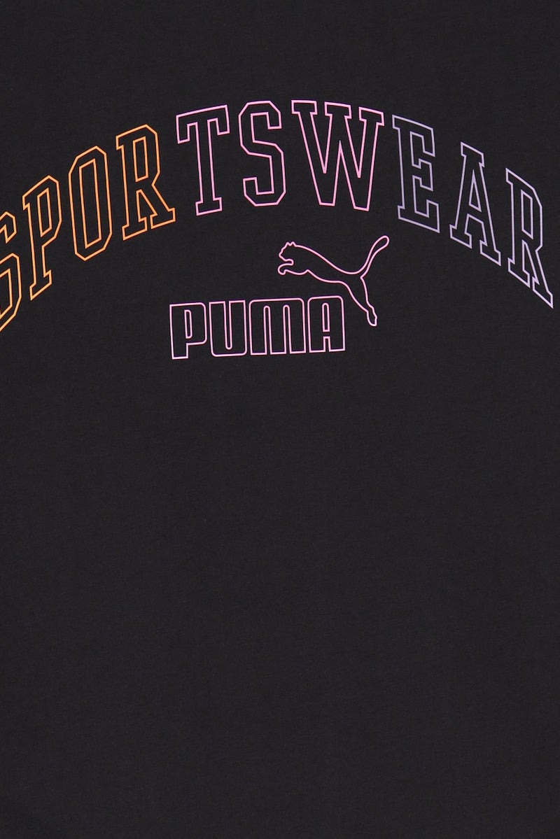 PUMA Women Sportswear Fit Short Sleeve Outdoor T-Shirt, Black - Image 5