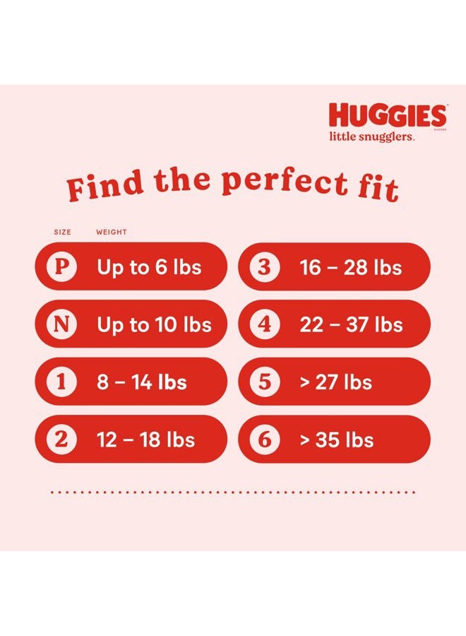 HUGGIES Baby Diapers Size 3 (16-28 lbs), 26ct, Huggies Little Snugglers - Image 3