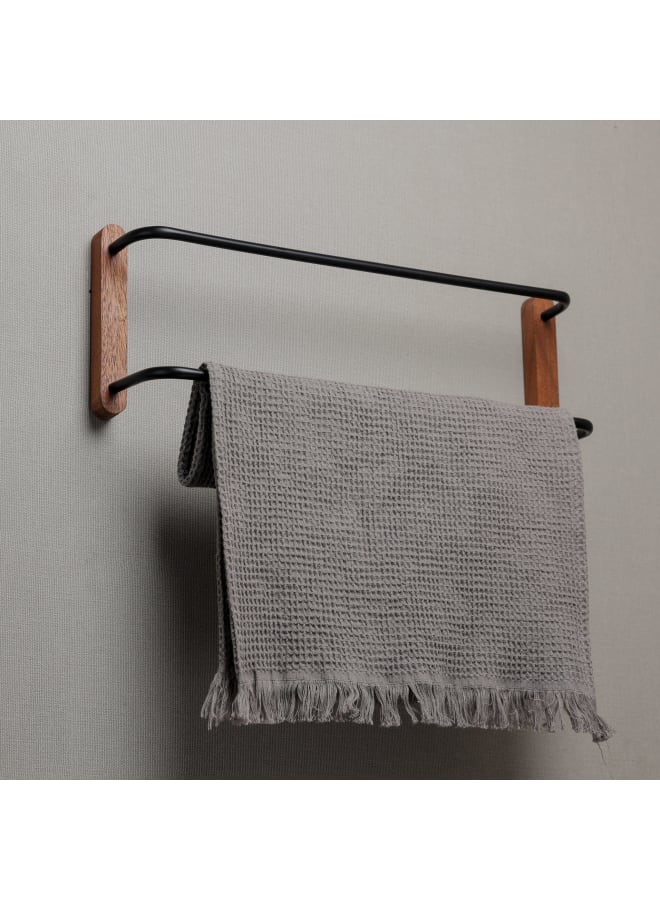 حامل مناشف مزدوج