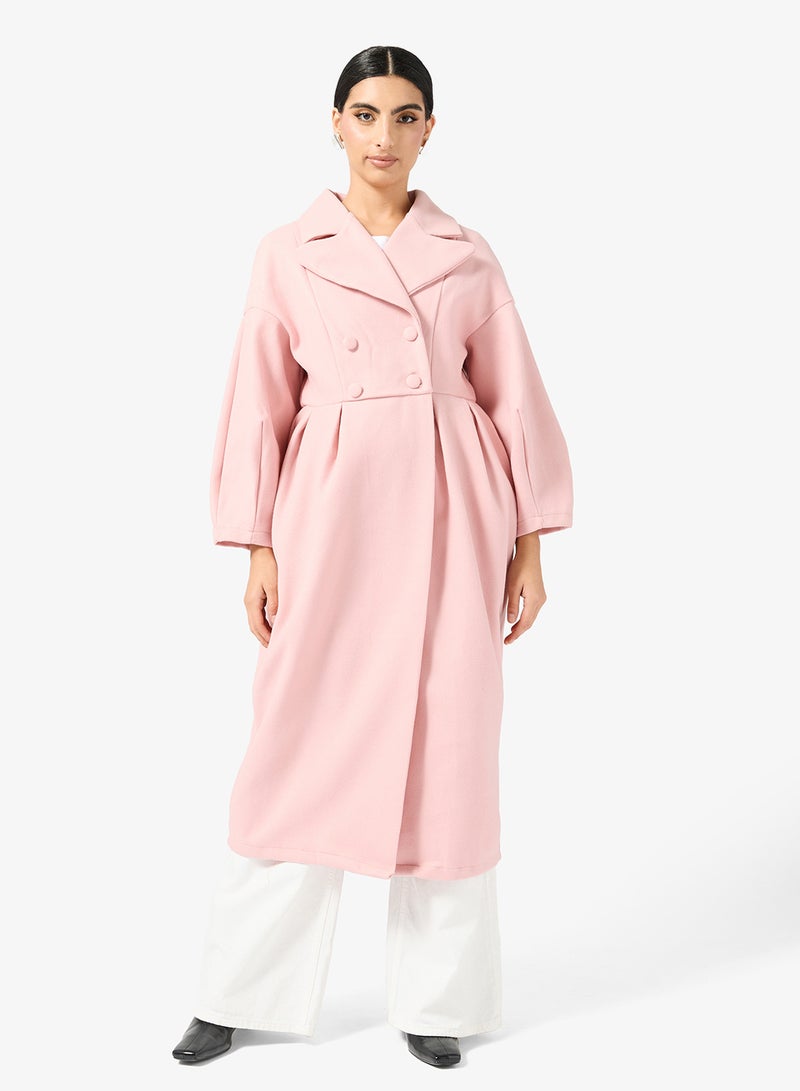 ايلا معطف مزدوج الصدر - Image 1