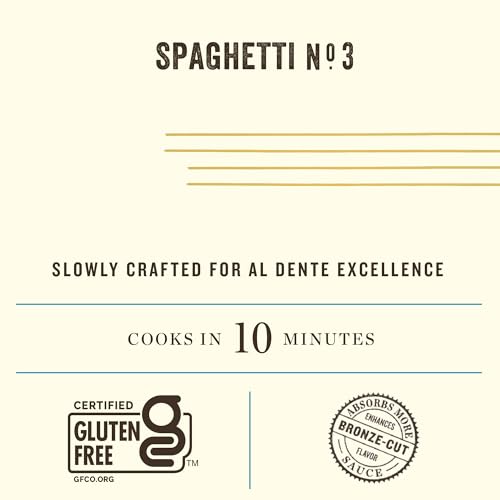 Rummo Gluten Free Spaghetti Pasta N.3 - Corn & Rice Pasta Noodles, GF Spaghetti, Thin Pasta Noodles, Italian Pasta - 12 Ounce (Pack of 5) - Image 3