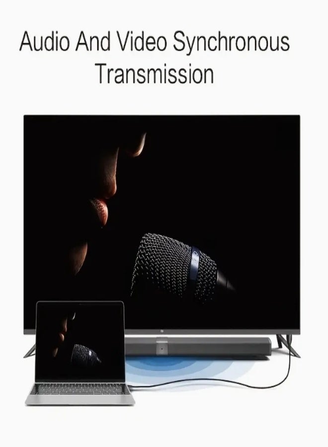 HDMI Cable 1.5m, High Speed HDMI 2.0 Cable 18Gbps, High Speed HDMI 2.0 Connectors, High Density PE Shielded Coating, UHD HDR Video Compatible with ARC HDTV 60Hz BR - Image 4