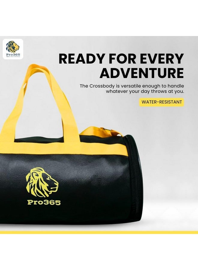 PRO365 Gym Duffle Bag/Swimming Bag/Protien Sipper/Shaker with Separate Shoe Compartment (Premium Material,20 L) - Image 3
