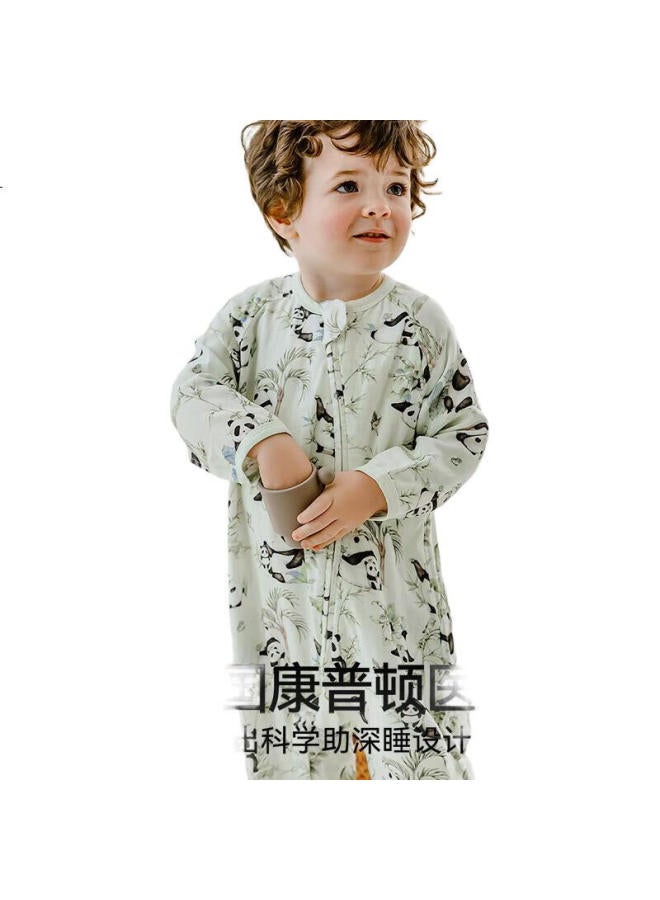 Emxee Baby Sleeping Bag, Spring And Summer Avocado Gauze, Split-Leg Design For Infants, Dream Playground, Size 110 - Image 2