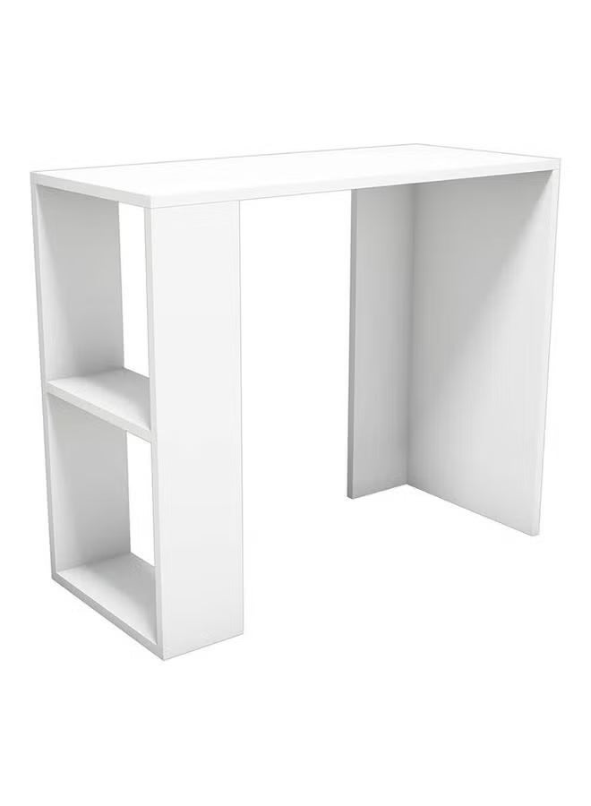 MODERN HOME Wood Studying Desk White 90x75x40cm - Image 5