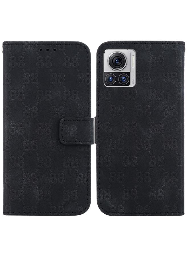erorex Case For Motorola Moto X30 Pro/Edge 30 Ultra 5G Double 8-shaped Embossed Leather Phone Case - Image 1