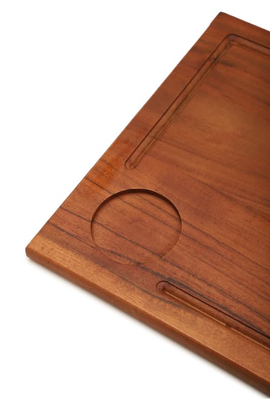 ARIYA Wooden Snacks Serving Platter Handcrafted Premium Tray for Appetizers, Snacks, and Desserts Perfect for Home Dining, Parties, and Stylish Entertaining - Image 5