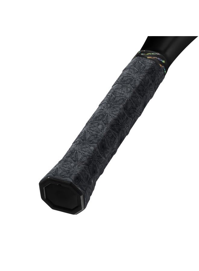 SUPACAZ SupaSuave Tennis Overgrip - Black - 3pk - Image 2