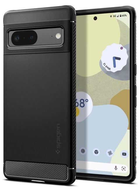 Spigen Rugged Armor Case Designed for Google Pixel 7 (2022) - Matte Black