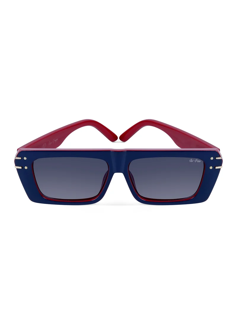 Woggles Red Pappy Tyntix Red Rectangle Sunglasses